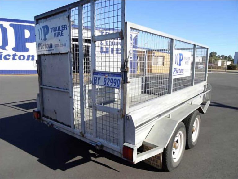 39 10×5 Cage Ramp Trailer Picton Trailer Hire